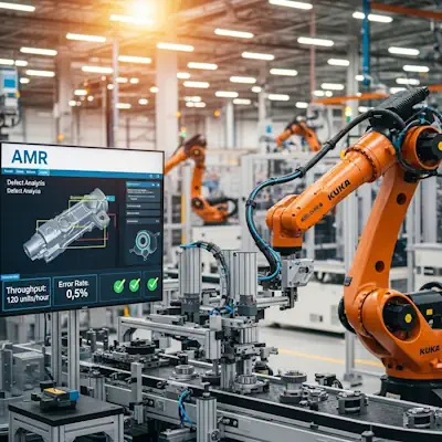 AMR TEKNOLOJİ - Yapay Görme, Yapay Zeka, Endüstriyel Otomasyon, Robotik, Makine yapay görme robotik kalite kontrol