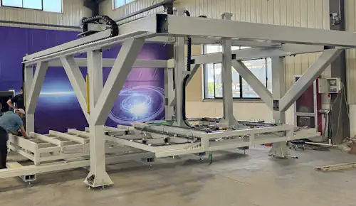 4 eksen kartezyen robot gantry sistem